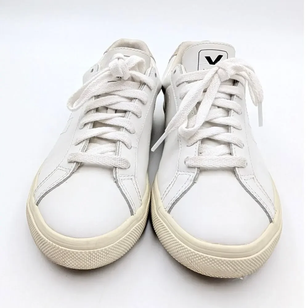 VEJA Esplar Women's Leather Low Top Trainer Women Sneaker Shoes Size US7 EU38 - Picture 2 of 9